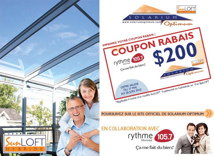 solarium optimum et rythme fm 